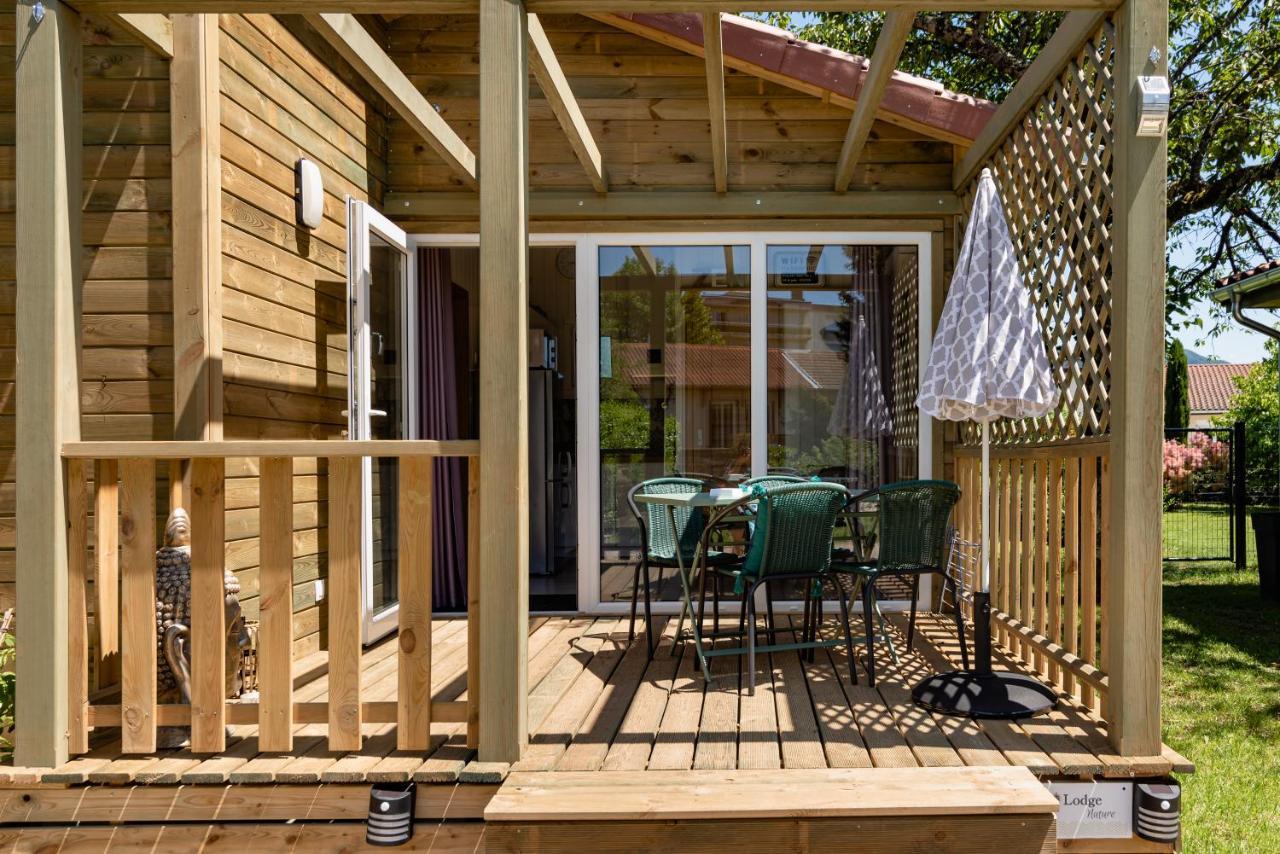 Les Minis Homes Du Bugey - Eco-Lodge Nature ,Un Refuge En Hyper Centre Ambérieu-en-Bugey Exterior foto